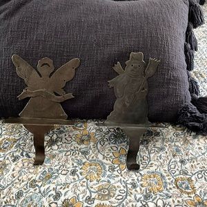 Metal Christmas stocking holders